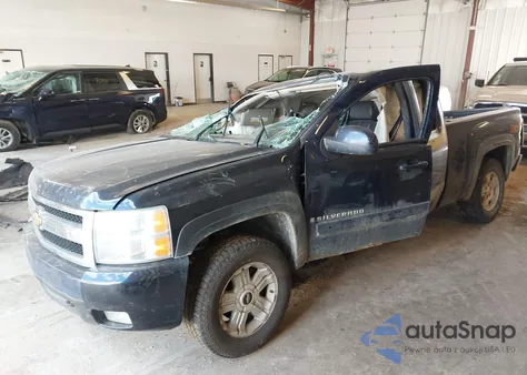 2008 Chevrolet Silverado 1500 Ltz из США, поврежденный, VIN 2GCEK19J681135842